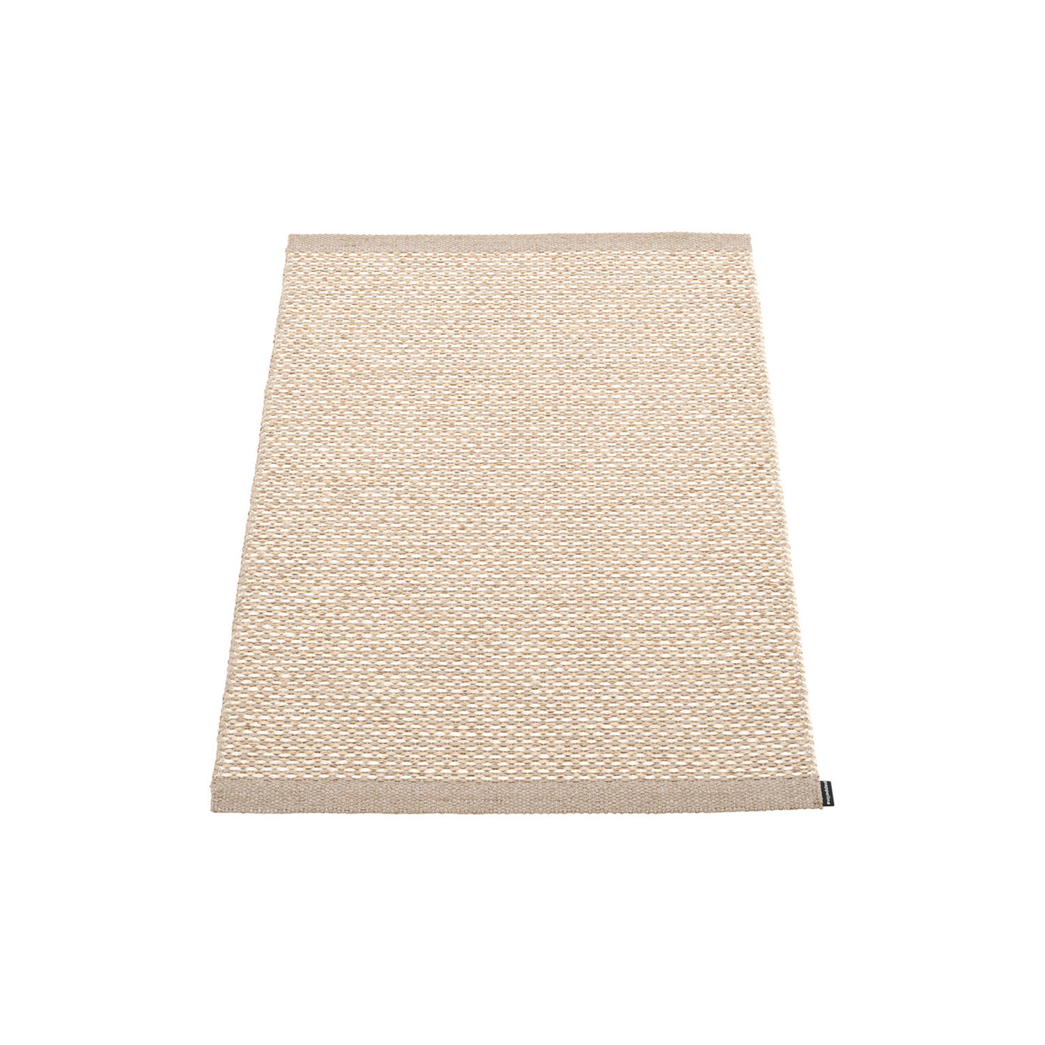 Pappelina Effi rug 70 x 200 cm, mud - beige - vanilla